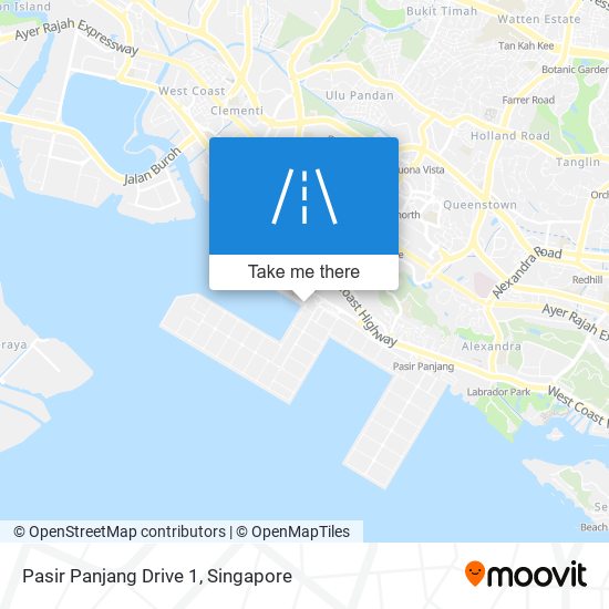 Pasir Panjang Drive 1 map