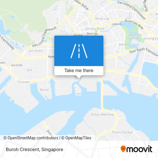 Buroh Crescent地图