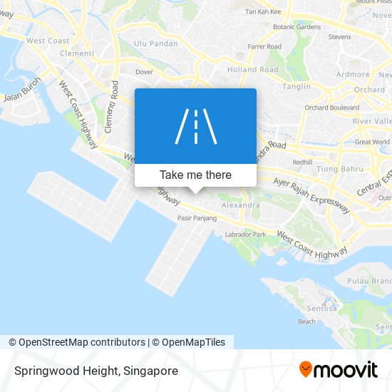 Springwood Height map