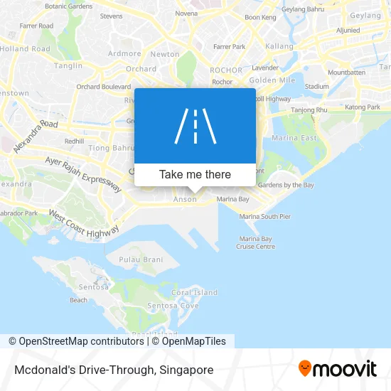Mcdonald's Drive-Through map