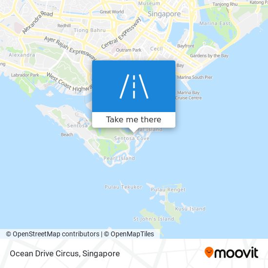 Ocean Drive Circus map