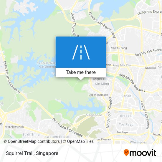 Squirrel Trail map