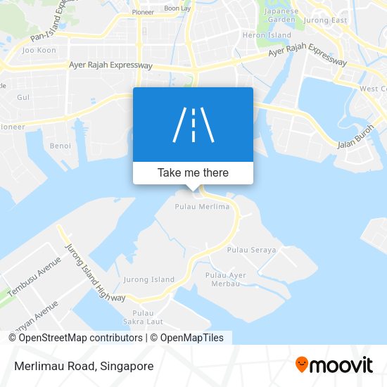 Merlimau Road map