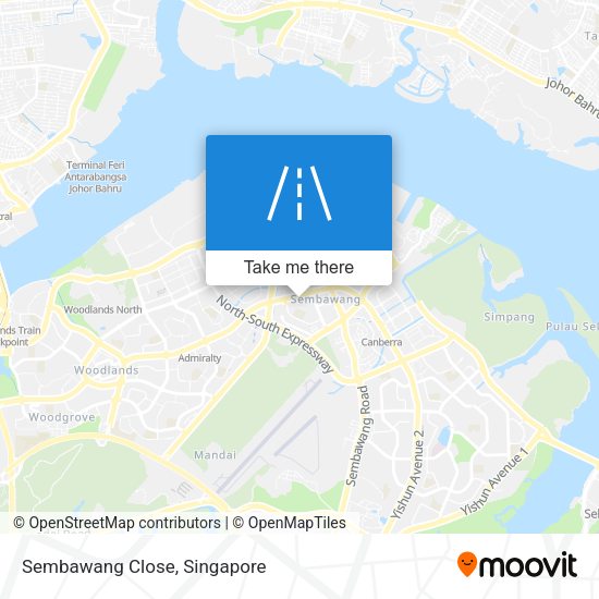 Sembawang Close map