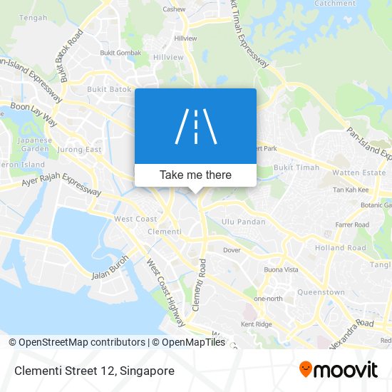 Clementi Street 12 map