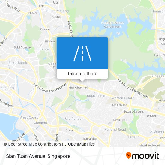 Sian Tuan Avenue地图
