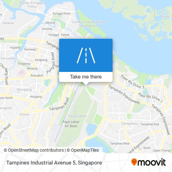 Tampines Industrial Avenue 5地图