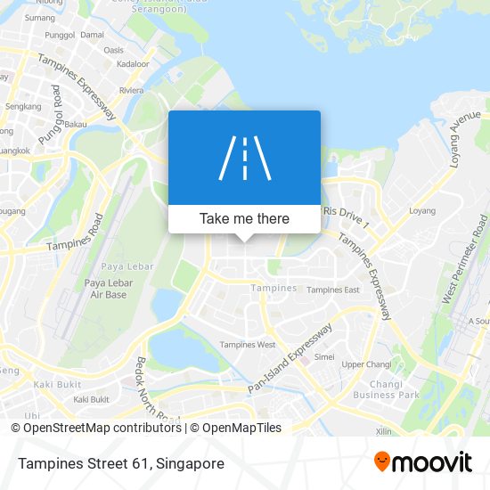 Tampines Street 61地图