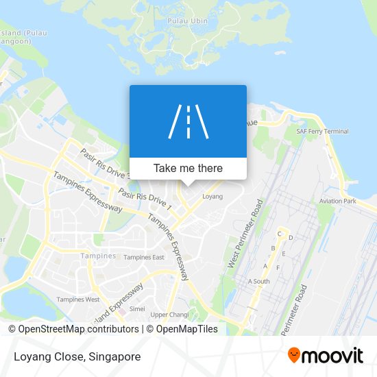 Loyang Close map