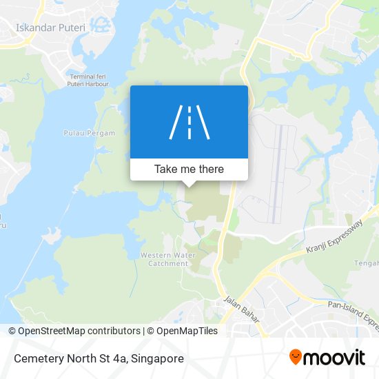 Cemetery North St 4a map