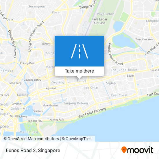 Eunos Road 2 map