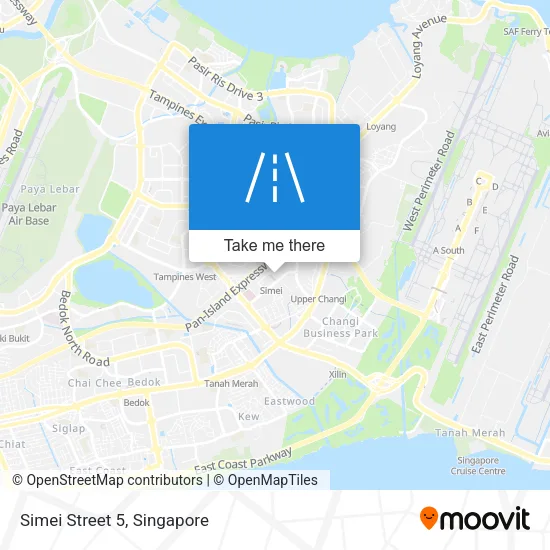 Simei Street 5 map