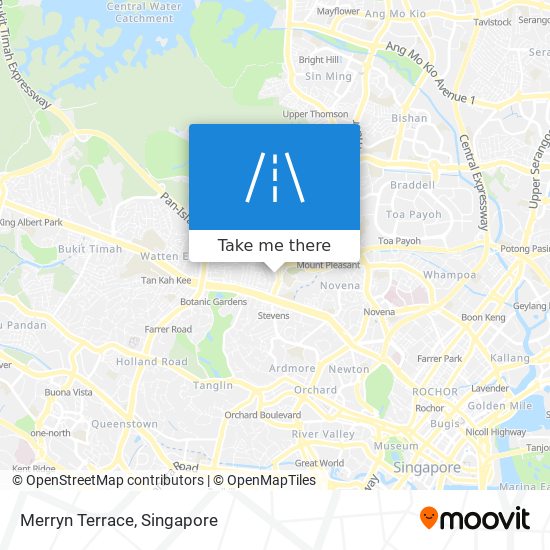 Merryn Terrace map