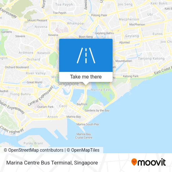 Marina Centre Bus Terminal地图
