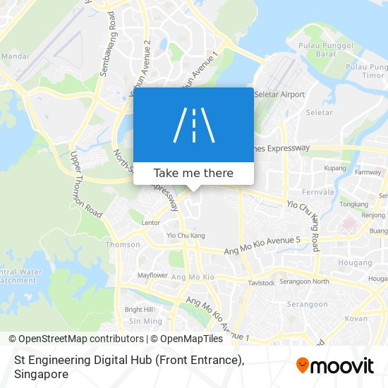 St Engineering Digital Hub (Front Entrance) map