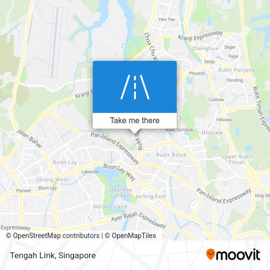 Tengah Link map