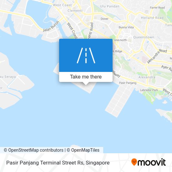 Pasir Panjang Terminal Street Rs map