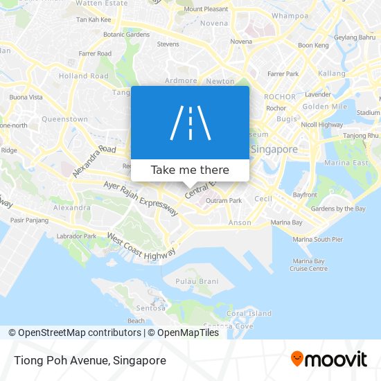 Tiong Poh Avenue地图