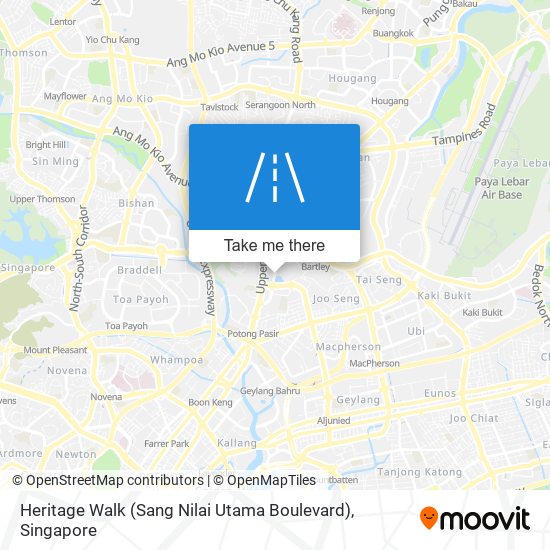 Heritage Walk (Sang Nilai Utama Boulevard) map