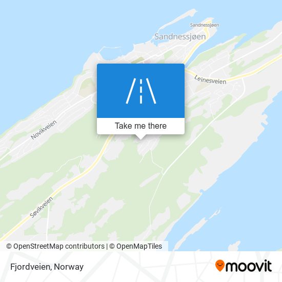 Fjordveien map