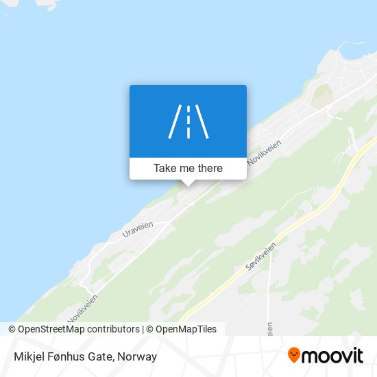 Mikjel Fønhus Gate map