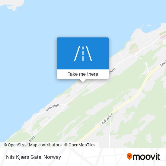 Nils Kjærs Gate map