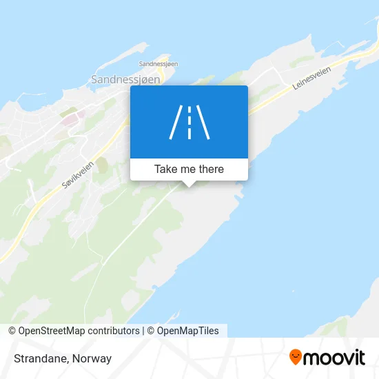 Strandane map