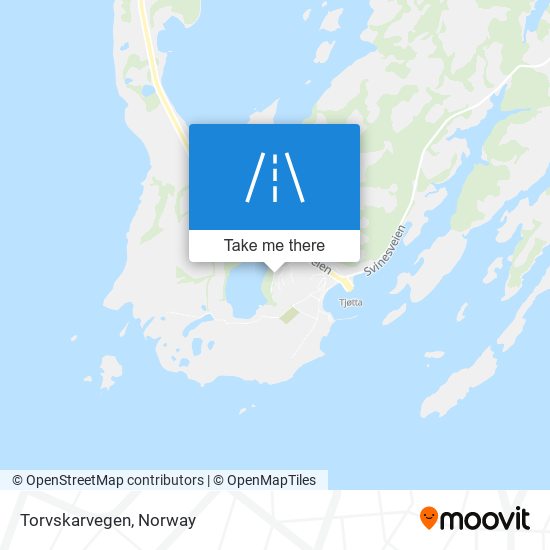 Torvskarvegen map