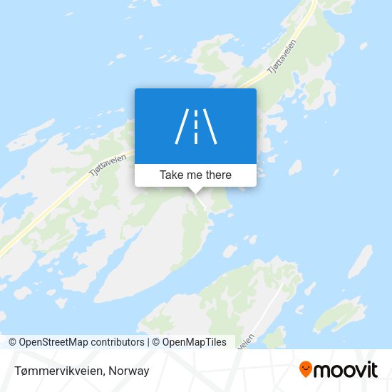 Tømmervikveien map