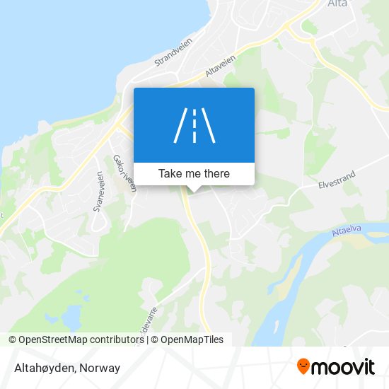 Altahøyden map