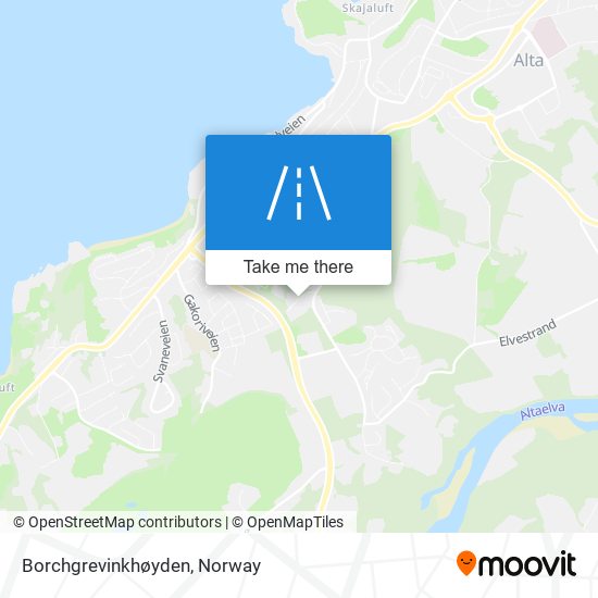 Borchgrevinkhøyden map