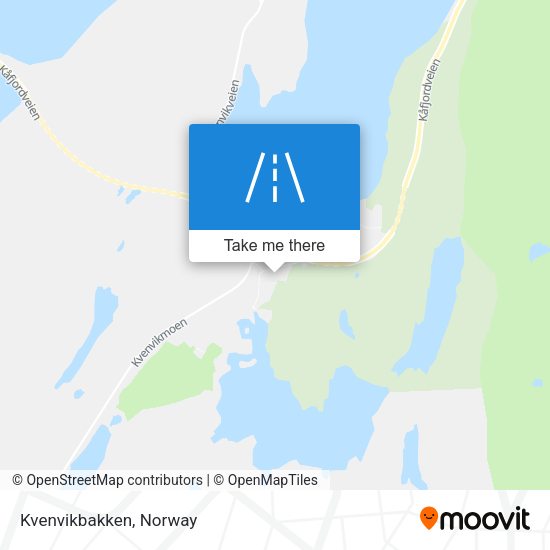 Kvenvikbakken map