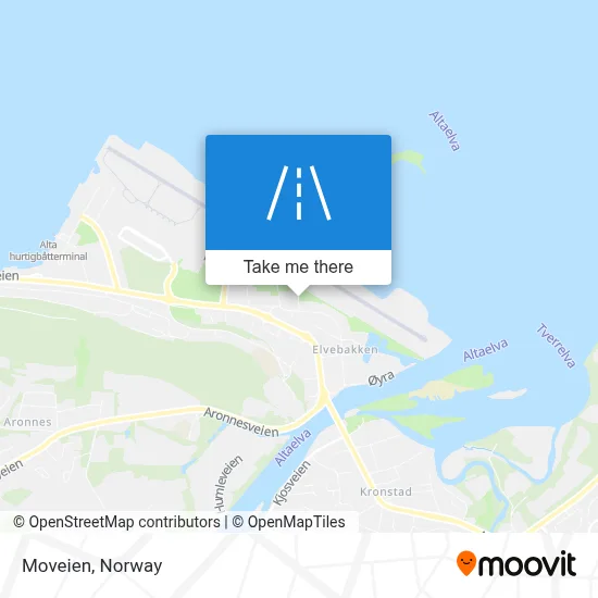 Moveien map