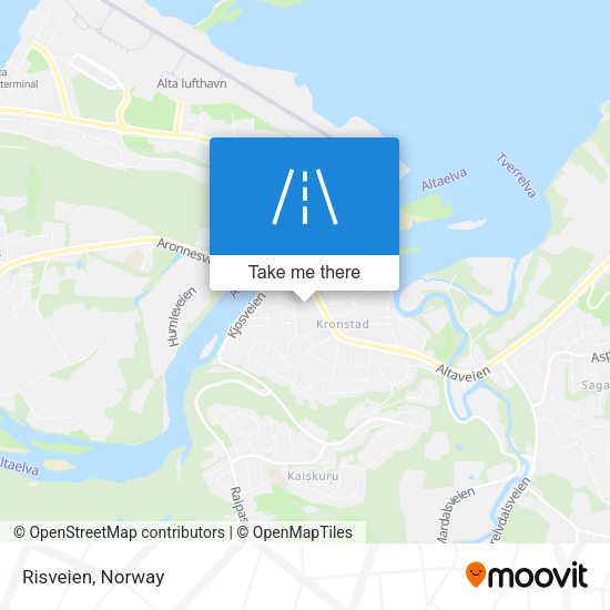 Risveien map