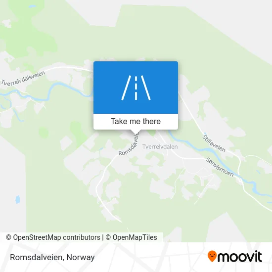 Romsdalveien map
