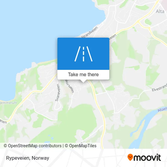 Rypeveien map
