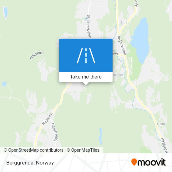 Berggrenda map