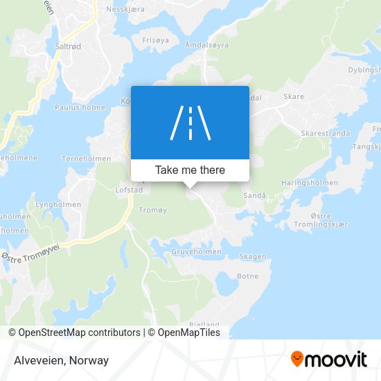 Alveveien map