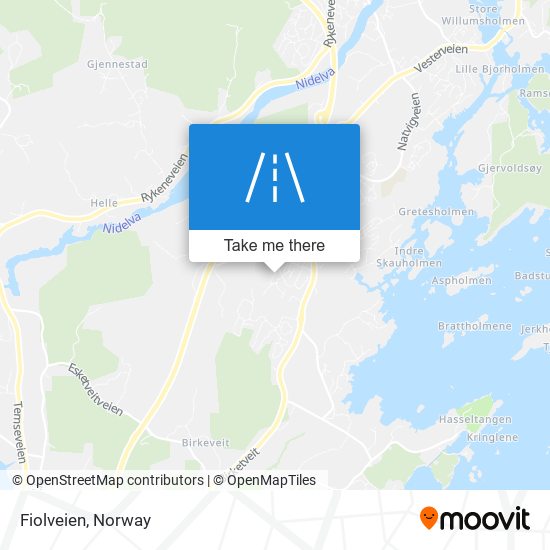 Fiolveien map