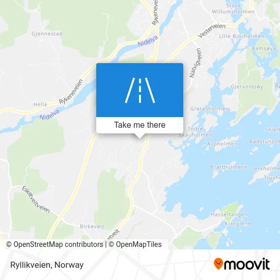 Ryllikveien map