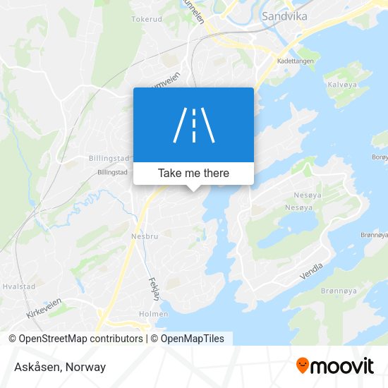 Askåsen map