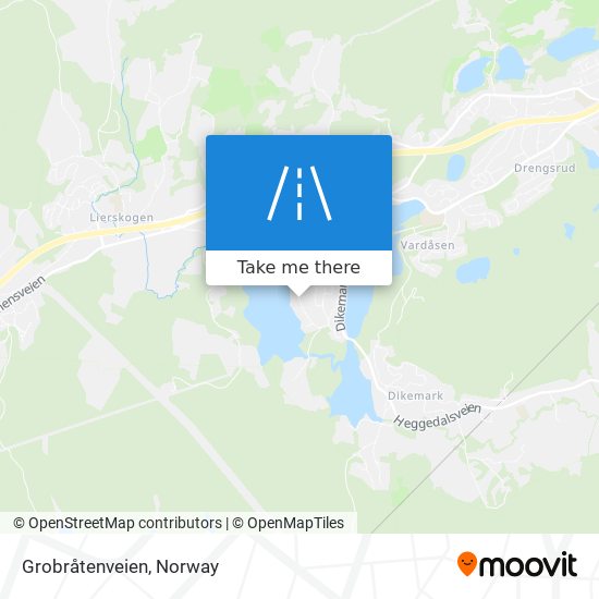 Grobråtenveien map