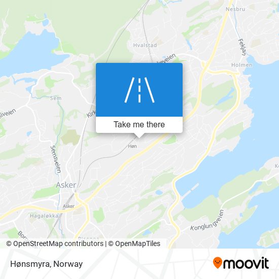 Hønsmyra map