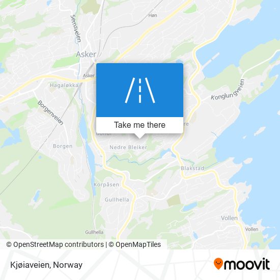 Kjøiaveien map