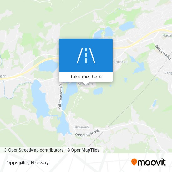 Oppsjølia map