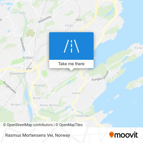 Rasmus Mortensens Vei map