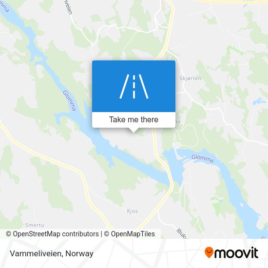 Vammeliveien map