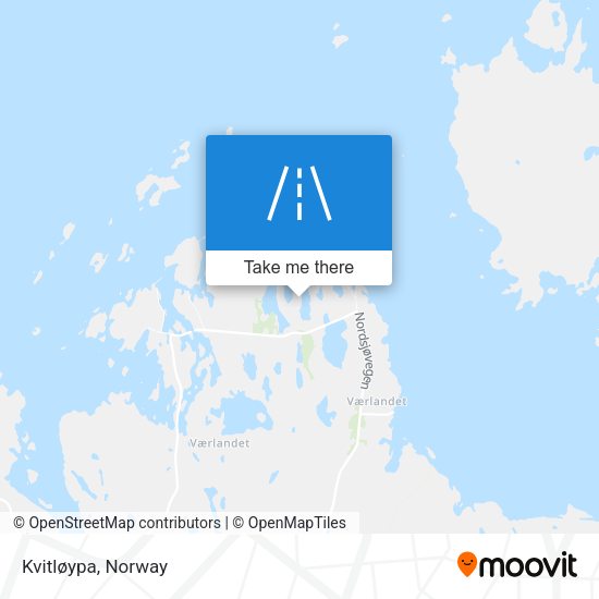 Kvitløypa map