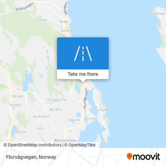 Florvågvegen map