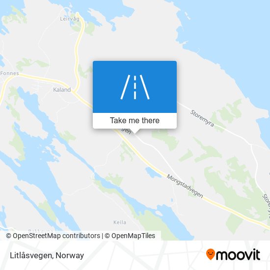 Litlåsvegen map